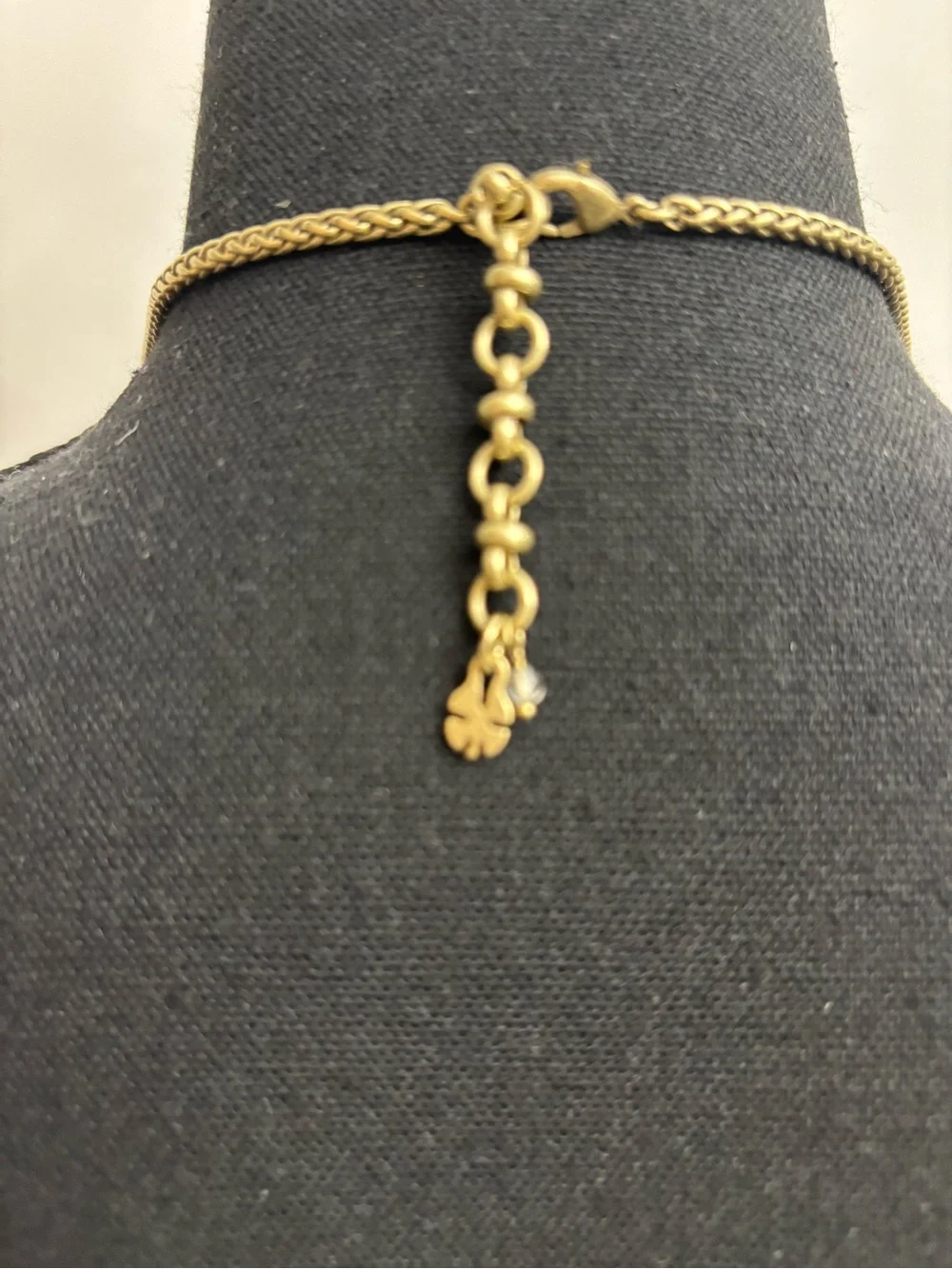 Lucky Brand Gold-Tone Necklace with Mint Enamel Crescent Pendants